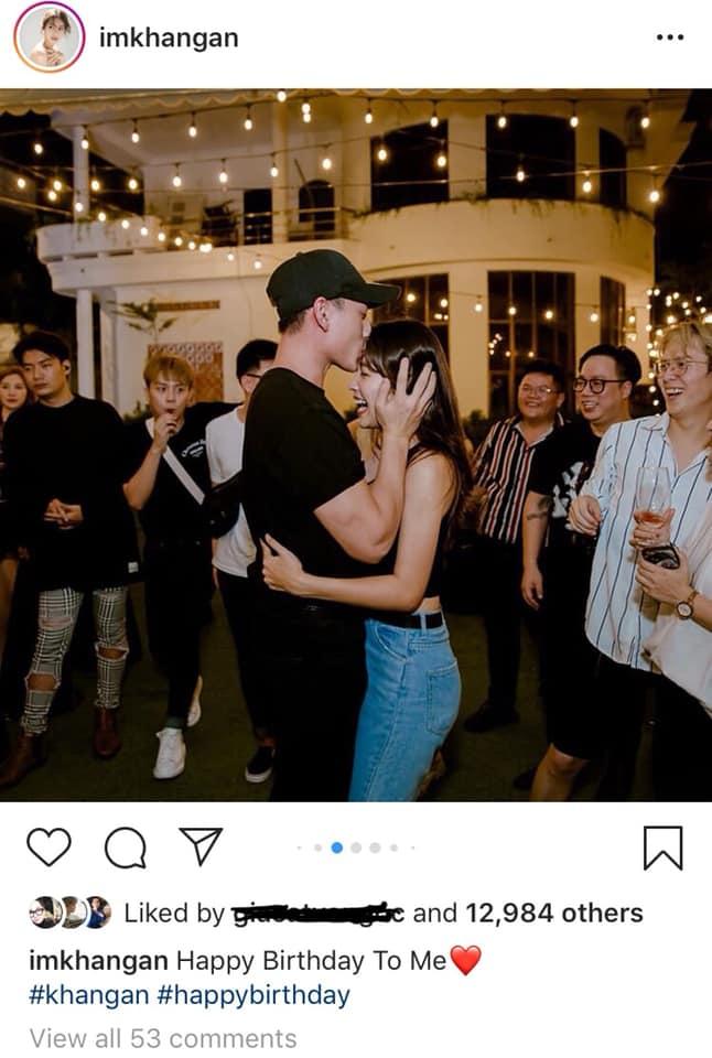 Isaac hôn trán Khả Ngân trong tiệc sinh nhật làm dấy lên nghi án yêu đương-1