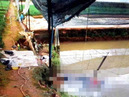 Phát hiện thi thể đôi nam nữ ôm chặt nhau dưới hồ