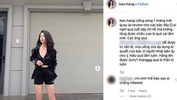 Hotgirl Hàn Hằng bị 'ném đá' vì PR thuốc tăng chiều cao 3 cm/tháng