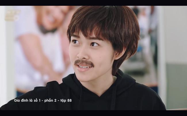 Diệp Bảo Ngọc giả trai, chen vào tình cảm giữa Diệu Nhi và người yêu trong Gia đình là số 1-2