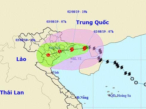 Bão số 3 quá bất thường, chưa xác định được cụ thể khu vực tâm bão đổ bộ