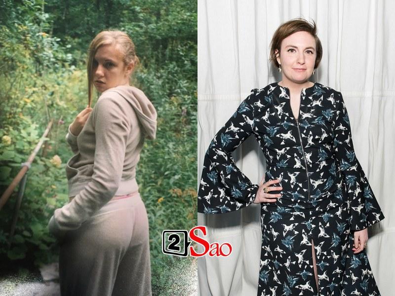 Lena Dunham thời trẻ nữ tính hơn.