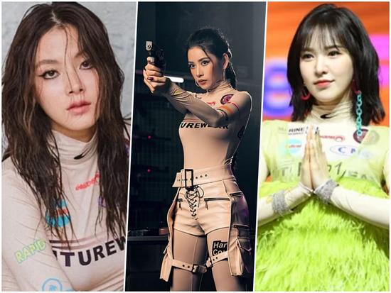 Chi Pu đụng hàng từ Black Pink, Red Velvet đến nữ chính 'Chiếc lá bay'