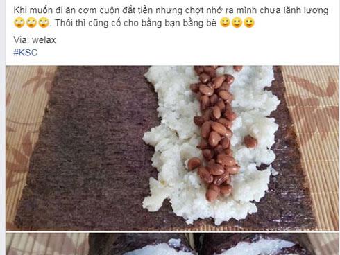 Muốn đi ăn cơm đắt tiền nhưng nhớ ra chưa lĩnh lương, thanh niên sáng tạo khiến ai nấy thán phục