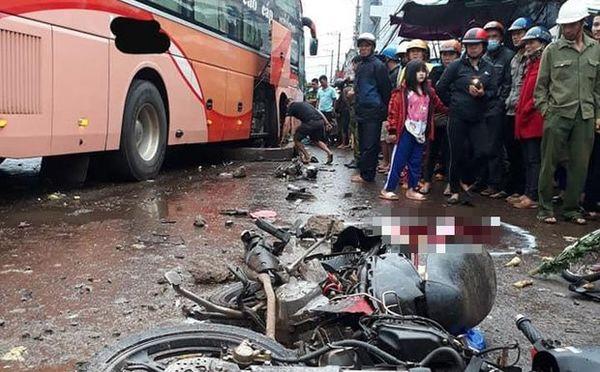 Nhân chứng bàng hoàng kể lại giây phút xe khách giường nằm lao vào chợ ven đường ở Gia Lai khiến 4 người tử vong-2