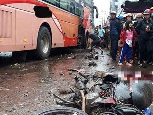 Nhân chứng bàng hoàng kể lại giây phút xe khách giường nằm lao vào chợ ven đường ở Gia Lai khiến 4 người tử vong