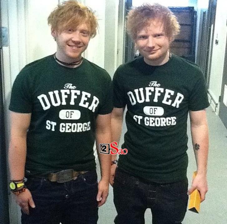 Ed Sheeran và diễn viên Rupert Grint thủ vai 