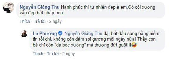 Mang bầu cho chồng trẻ, Lê Phương phát tướng, mặt nọng vẫn được khán giả khen: Quá cưng!-4