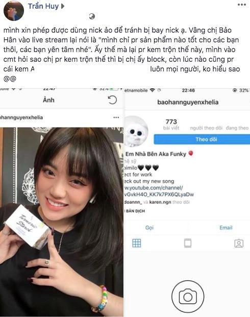 Bạn gái rapper Khói nói mình vẫn dùng tốt khi bị tố PR kem trộn-1