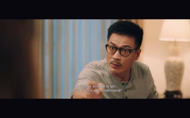 Liên Bỉnh Phát toát mồ hôi khi Hoàng Yến Chibi thông báo có bầu trong phim mới-2