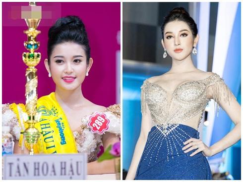 Biểu cảm cứng đơ chụp trăm kiểu như một, Huyền My bị fan nhận xét: Vô hồn chẳng khác nào tượng sáp-8