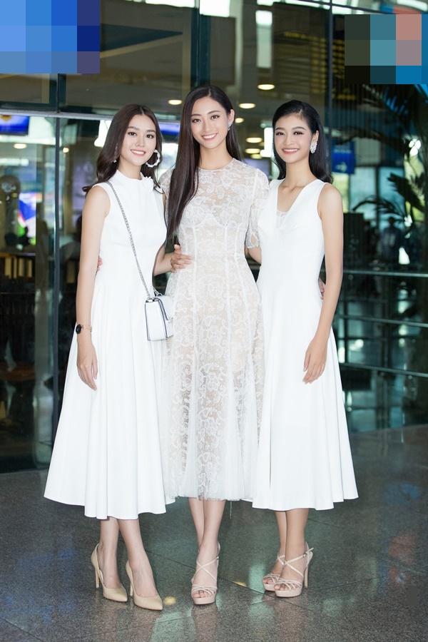 Tân Hoa hậu Thế giới Việt Nam 2019 Lương Thùy Linh gây náo loạn sân bay ngay khi vừa đáp chuyến-2