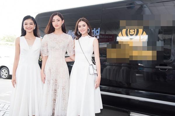 Tân Hoa hậu Thế giới Việt Nam 2019 Lương Thùy Linh gây náo loạn sân bay ngay khi vừa đáp chuyến-12