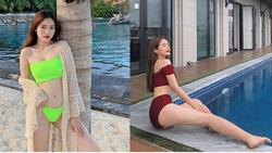Chân dung gái xinh Sài Gòn được báo nước ngoài săn đón nhờ loạt ảnh mặc bikini siêu nóng bỏng bên hồ bơi