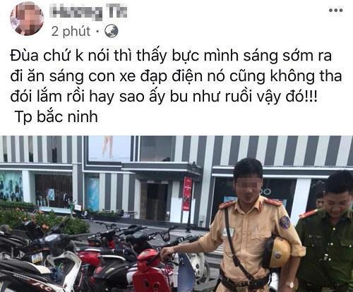 Cô gái bị phạt 15 triệu vì xúc phạm CSGT trên Facebook-1