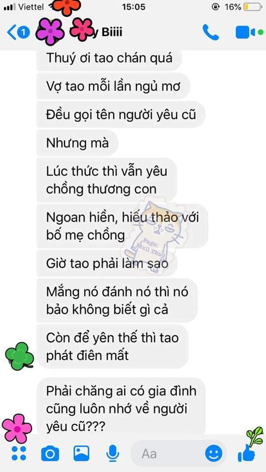 Hài hước anh chồng lên mạng tố vợ cứ lúc ngủ là gọi tên người yêu cũ, lúc thức thì vẫn rất yêu chồng thương con-1