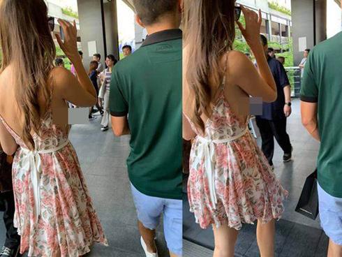 Phơi cả vòng một nơi công cộng, thiếu nữ trẻ khiến dân mạng ngán ngẩm với kiểu thời trang khoét xẻ tùm lum