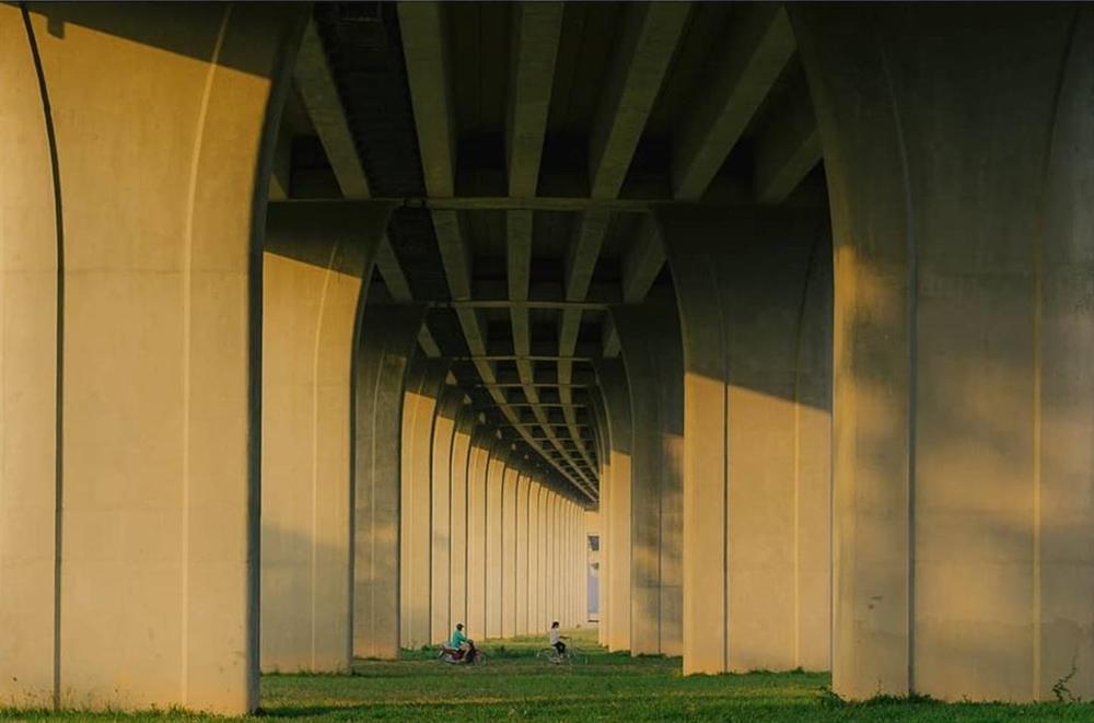 Gầm cầu Vàm Cống, góc sống ảo mới toanh ở An Giang-1