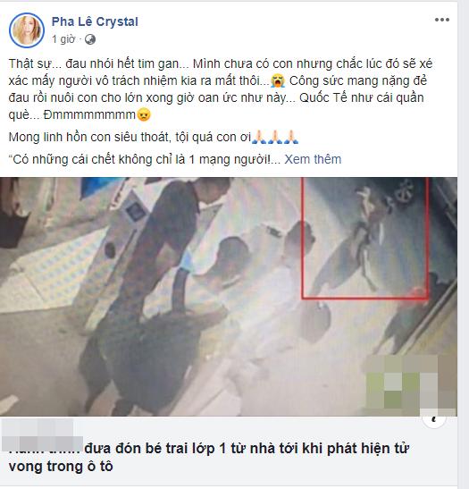 Sao Việt quặn thắt ruột gan trước câu chuyện bé trai 6 tuổi tử vong vì bị trường Gateway bỏ quên trên xe bus-4