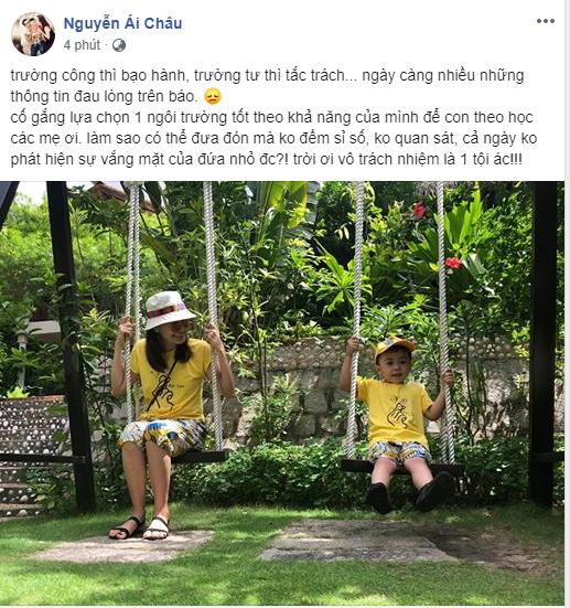 Sao Việt quặn thắt ruột gan trước câu chuyện bé trai 6 tuổi tử vong vì bị trường Gateway bỏ quên trên xe bus-6