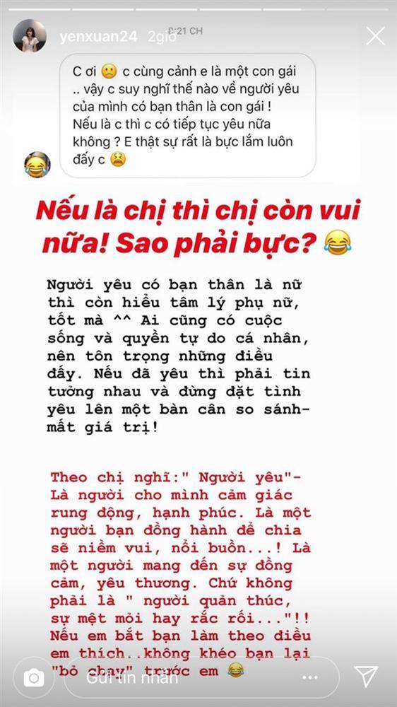Bạn gái Lâm Tây thấy vui nếu người yêu có bạn thân là con gái-1