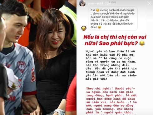 Bạn gái Lâm Tây thấy 'vui' nếu người yêu có bạn thân là con gái