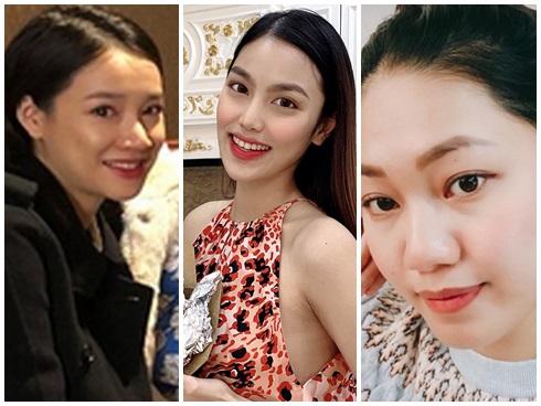 Trong khi Nhã Phương - Thanh Tú phá nét phát tướng thì Lan Khuê càng bầu to nhan sắc càng thăng hạng