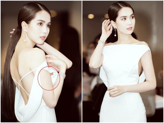 Nếu không có kỹ năng thượng thừa đừng ham hố mặc đầm như Ngọc Trinh mà 'lộ hàng' hết!