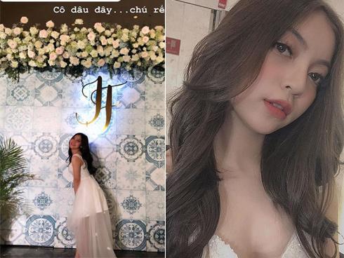Nhật Lê bất ngờ mặc váy trắng xinh đẹp, đăng đàn 'tuyển' chú rể giữa nghi vấn chia tay Quang Hải