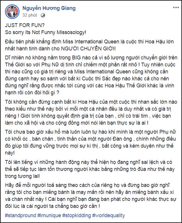 Hương Giang phẫn nộ khi bị Missosology chế ảnh khuyết mặt, làm trò cười cho 6 hoa hậu nổi tiếng-4