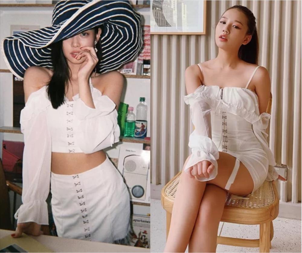 Amee nhiều lần mặc đồ giống hệt Jennie-1