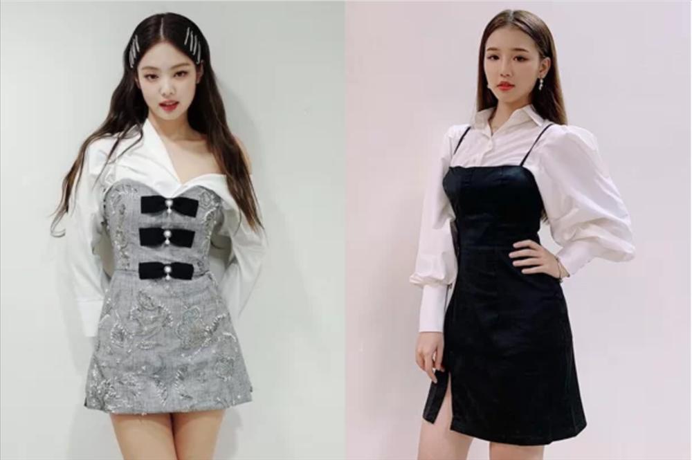 Amee nhiều lần mặc đồ giống hệt Jennie-4