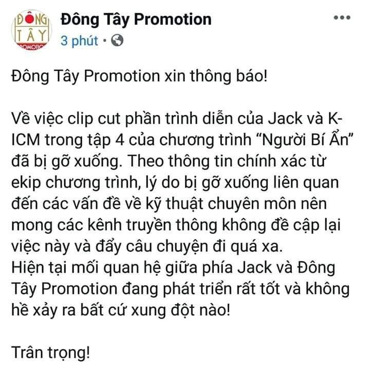 Diễn biến khó ngờ vụ Jack, K-ICM bị tố chảnh chọe, yêu sách-2