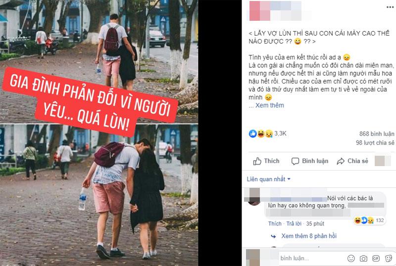 Chỉ cao 1m50, cô gái tâm sự trong nước mắt vì bị gia đình người yêu cấm đoán do... quá lùn-1