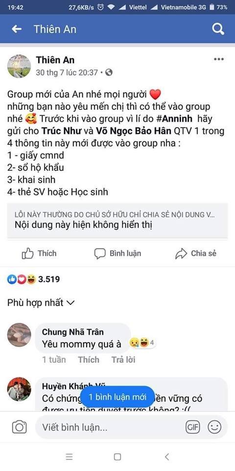 Nữ chính MV của Jack bị netizen mỉa mai ‘mẹ thiên hạ’ vì vừa nổi tiếng, liền yêu cầu fan cung cấp sổ hộ khẩu và giấy khai sinh để được... add vào group của FC-1