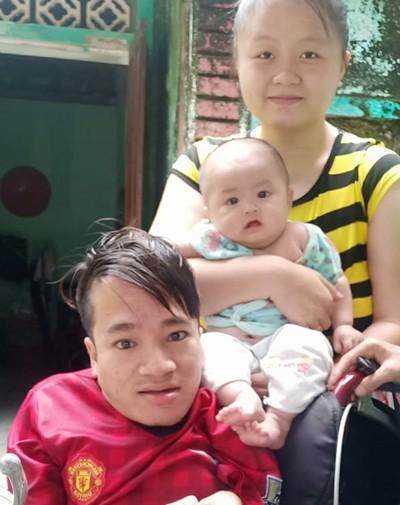 Chàng trai tí hon đầy nghị lực xây dựng gia đình nhỏ hạnh phúc to-2