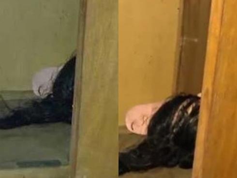 Thuê nhà trọ được 2 ngày, cô gái trẻ hết hồn vì phát hiện chiếc đầu lạ lòi ra từ tủ quần áo-1
