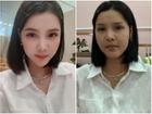 Khi Kỳ Hân selfie xinh đẹp sau cắt mí, CĐM phản bác bằng hình mặt mộc một trời một vực