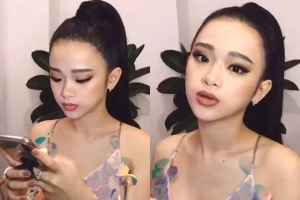 Liên tục bị soi trang điểm như bà thím tuổi băm, Linh Ka thả nhẹ tấm ảnh mặc áo dài khiến anti-fan câm nín-1