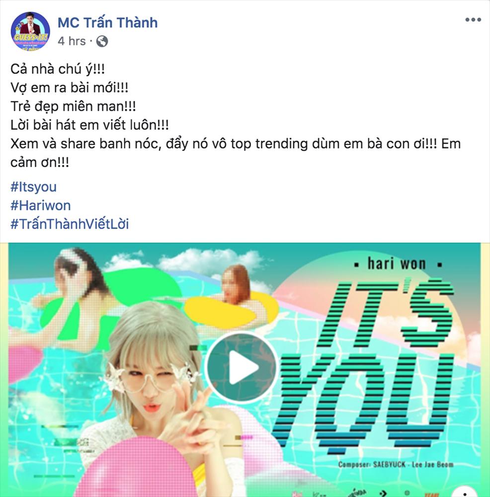 Chơi game show không thuộc nhạc vợ, Trấn Thành viết luôn lời cho Hari Won hát-4