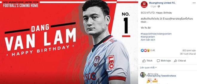 Lâm Tây bị đồng đội Thái Lan úp sọt bằng trứng sống mừng sinh nhật-1