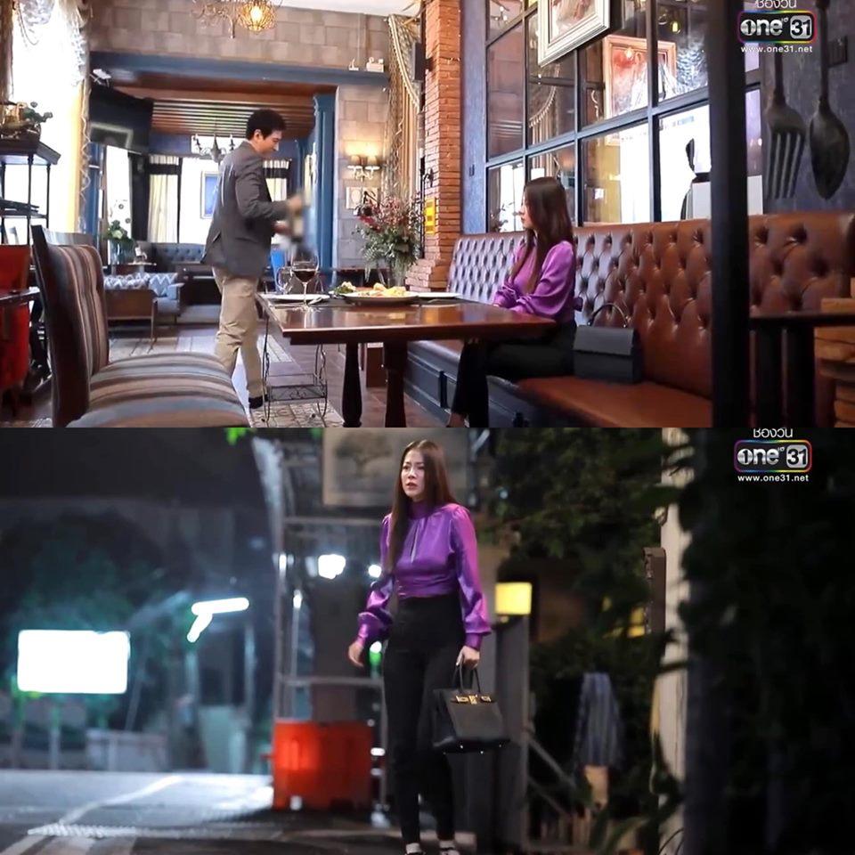 Bắt lỗi sai phim Chiếc lá cuốn bay: Nira đi ăn tiện tay cầm nhầm túi hiệu tiền tỷ-3