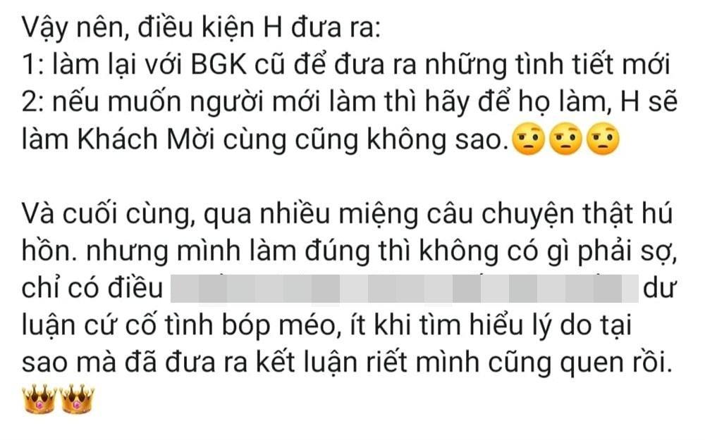 Hồ Ngọc Hà vạch trần sự thật scandal chèn ép Minh Hằng, phía đàn em lập tức bóng gió đáp trả-2