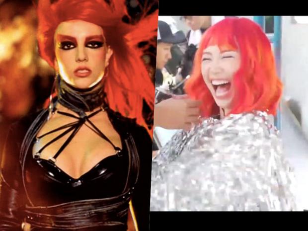 Rò rỉ hình ảnh trong MV mới của Tóc Tiên, cư dân mạng soi loạt điểm giống với MV của Britney Spears-3