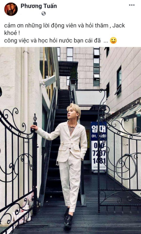 Từ Hàn Quốc xa xôi, Jack lần đầu lên tiếng trấn an fans sau khi dính liên hoàn phốt-2