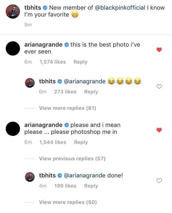 Màn kết hợp Ariana Grande và BlackPink cận kề hay chỉ là những đoạn tám chuyện cho vui, không hồi kết?-2