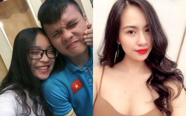 Hot girl bị đồn là bạn gái Quang Hải có gì hơn Nhật Lê?-1