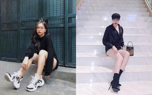 Hot girl bị đồn là bạn gái Quang Hải có gì hơn Nhật Lê?-4