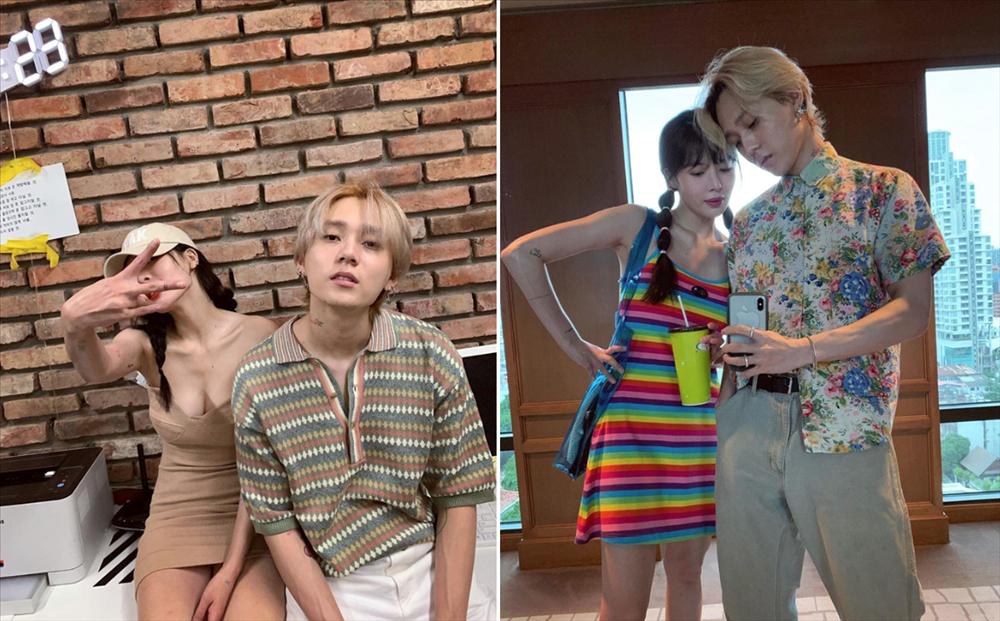 HyunA và người yêu chăm diện đồ đôi, có gu thời trang độc lạ-3