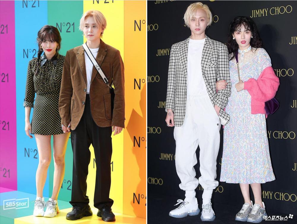 HyunA và người yêu chăm diện đồ đôi, có gu thời trang độc lạ-5